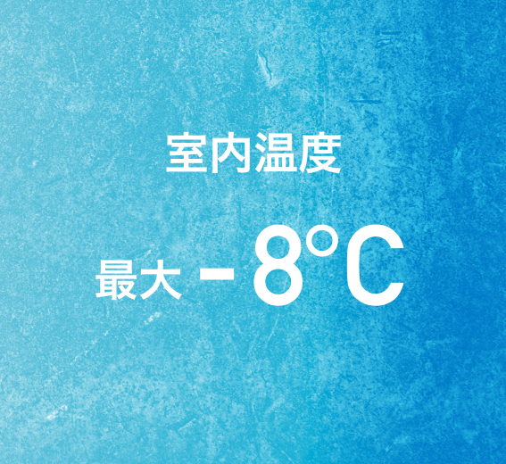 室内温度最大-8℃